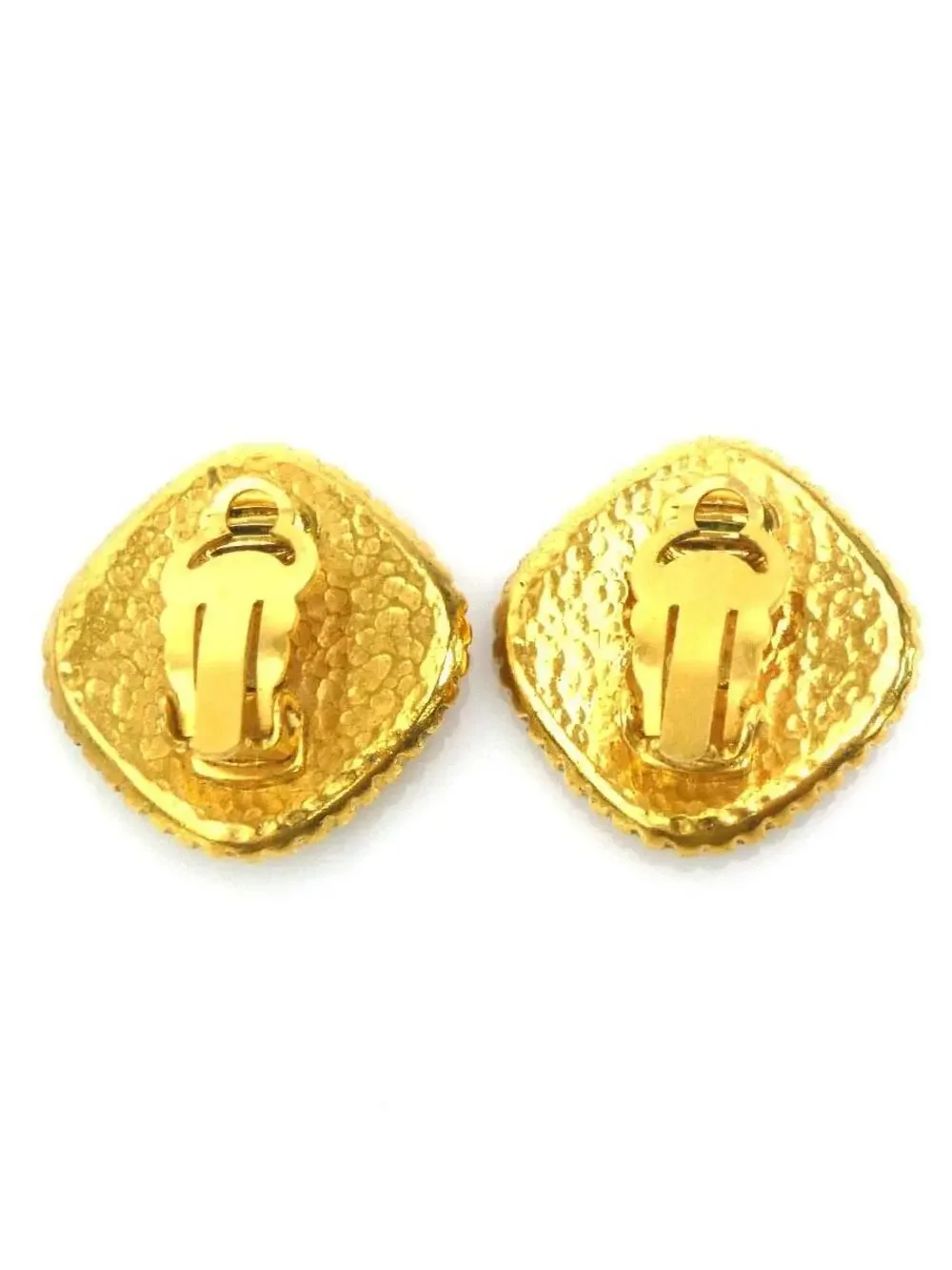 Auth Chanel Vintage Cc Logo Earrings #293899C33B